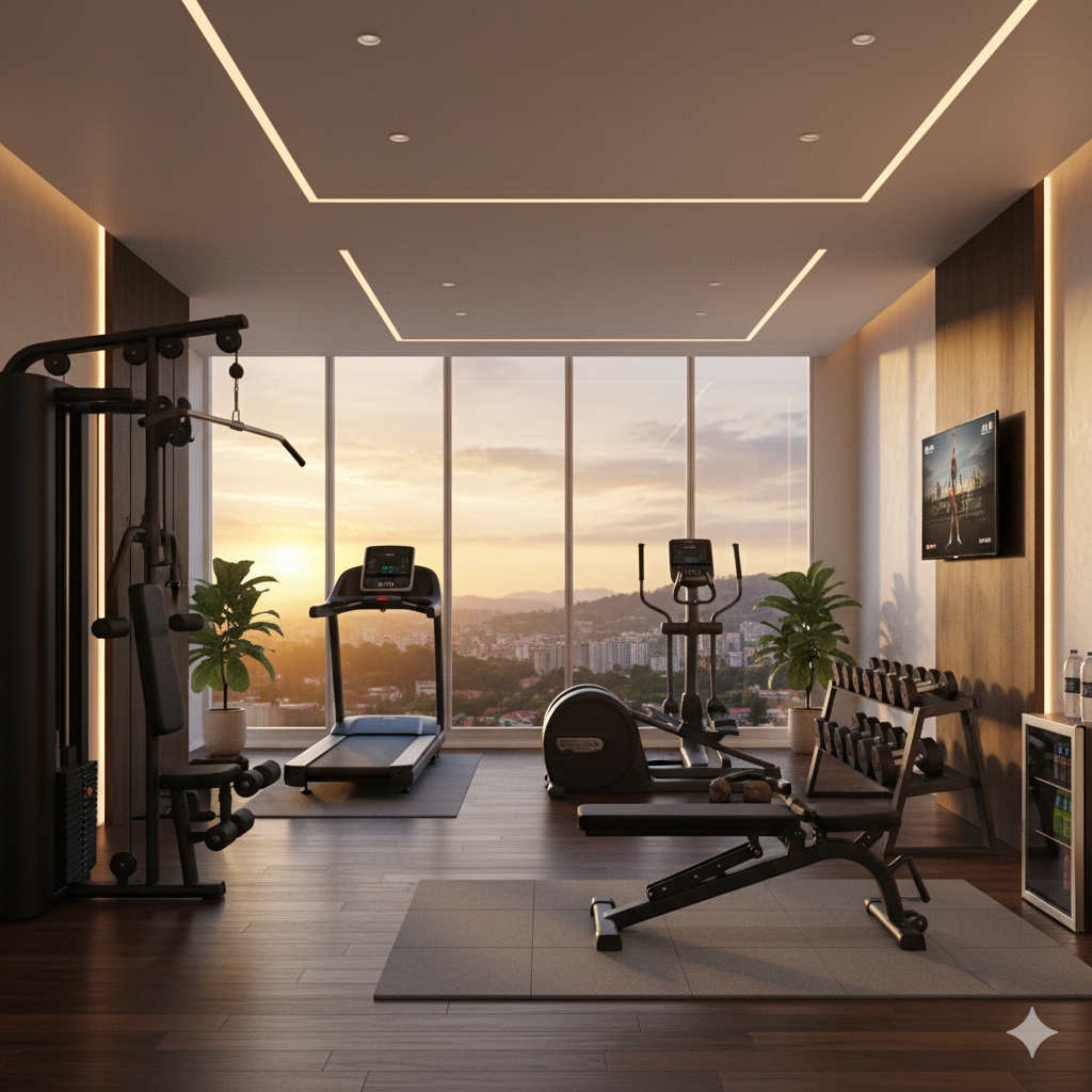 Home Gyms: Fitness Amenities in Kigali Properties
